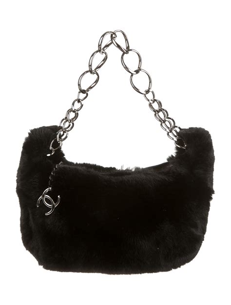 chanel bag with fur|fur chanel bags for women.